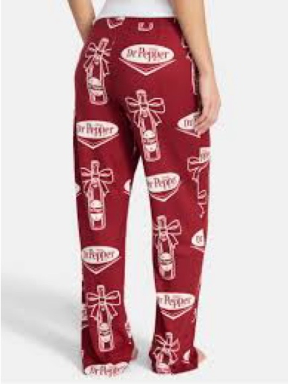 NEW! Dr Pepper Graphic Plus Size Women's Loungewear Sleep Pants Size 3X Pajamas